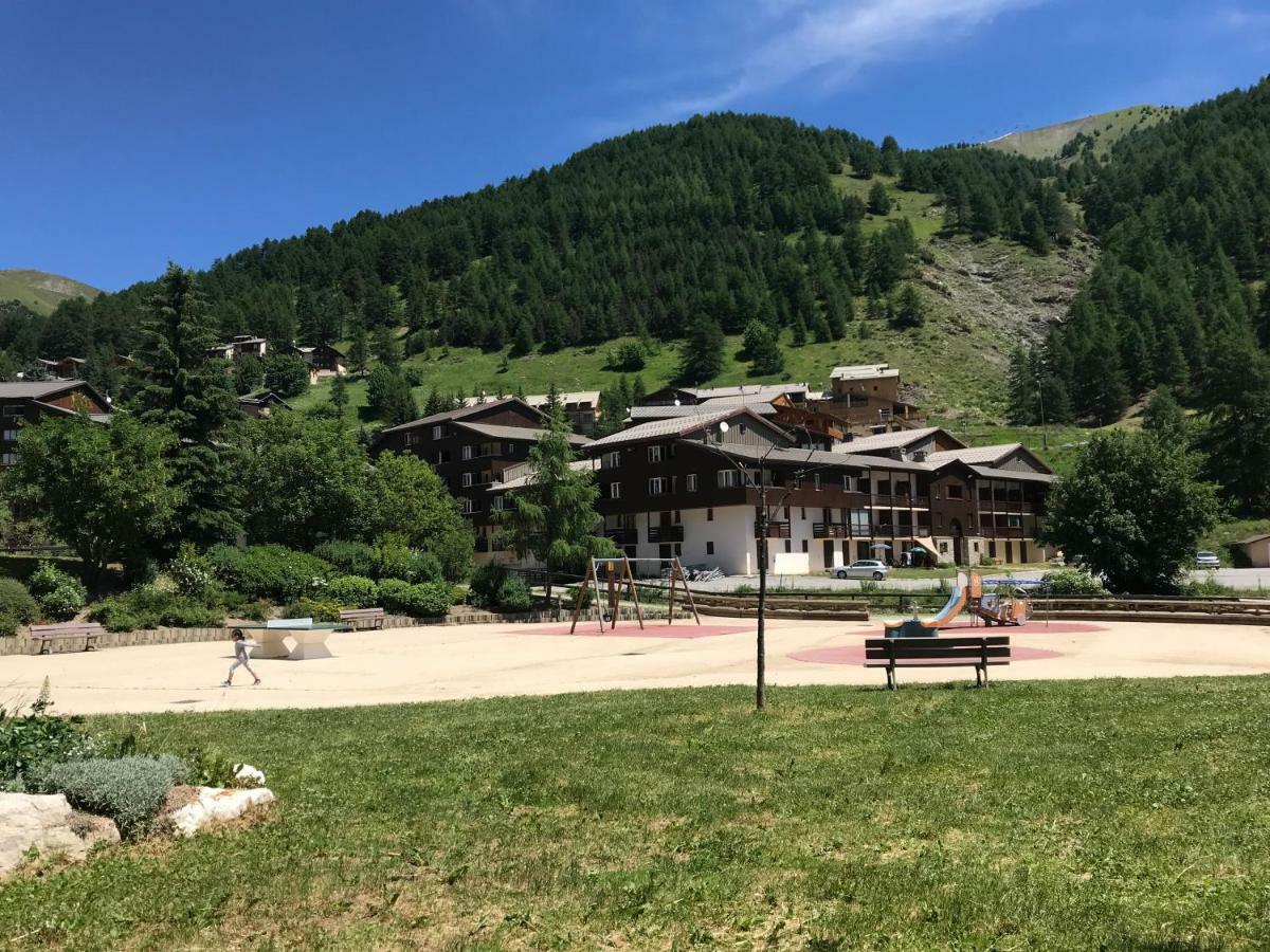 Studio Chaleureux A La Foux D'Allos Exterior foto